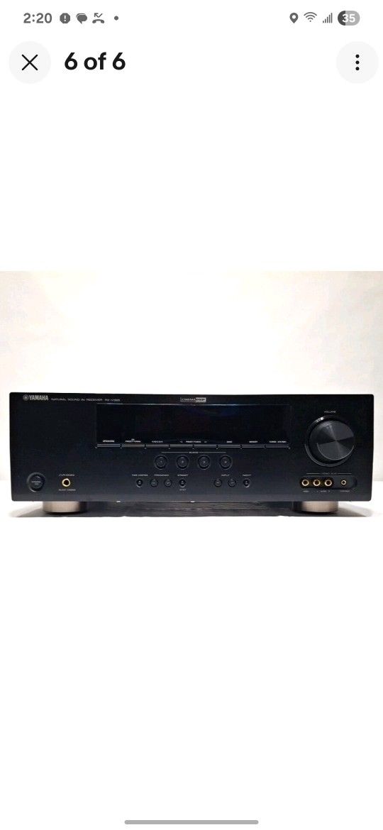 Yamaha RX-V365 - 5.1 Ch HDMI Home Theater Surround Sound Receiver 