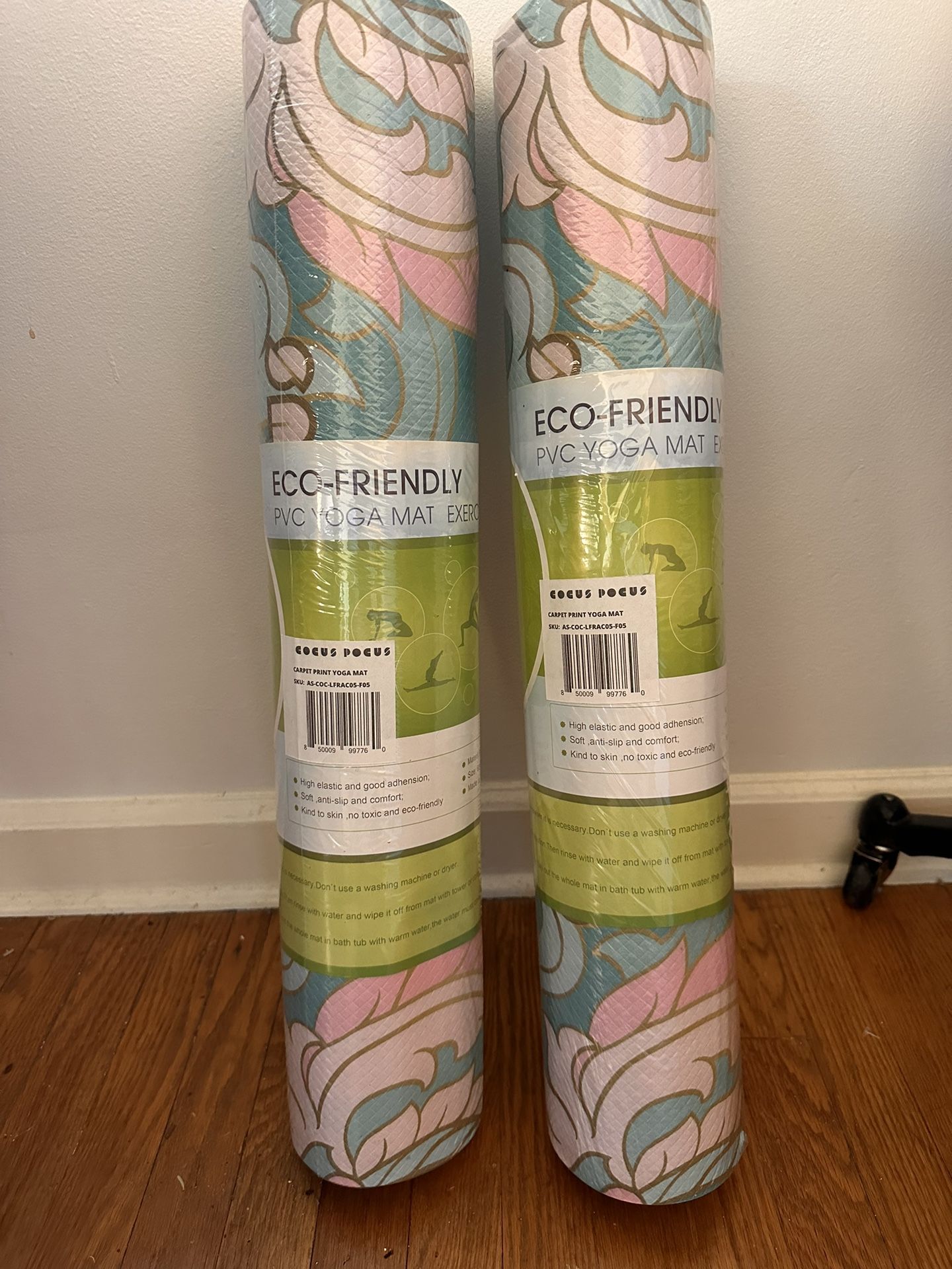 Brand New Cocus Pocus carpet print yoga mat