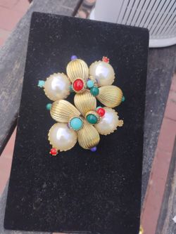 Fabulous Scassi Brooch (Signed Piece)