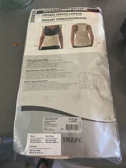  New Elcross Thoracolumbar Support Brace Size Large 