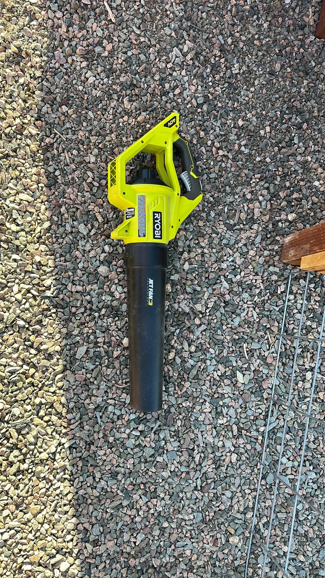 Ryobi Jet Fan Leaf Blower (tool only)
