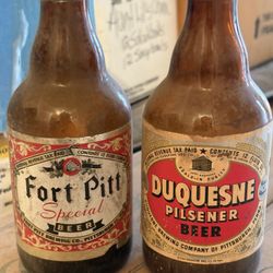 Vintage  Beer  Bottles