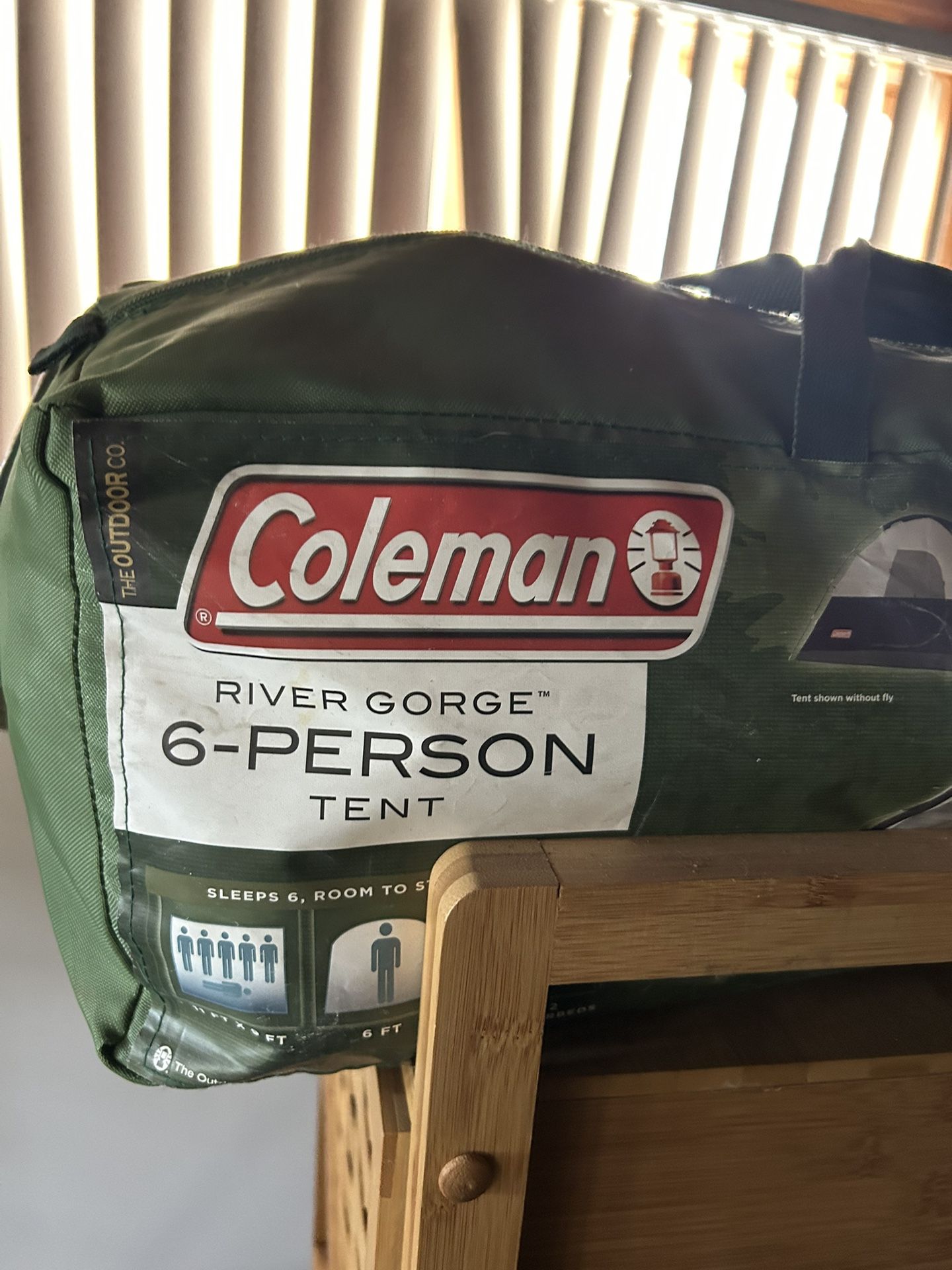 Six person tent