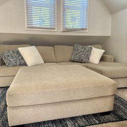 Beige Sectional