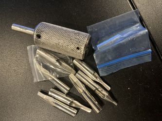 Metal Reusable Tattoo Barrel And Tips