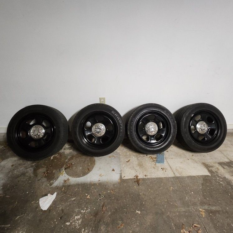 245 55 18 Police Interceptor Wheels And Tire