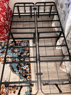 Twin Mattress with Bed Frame