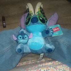 2 Stitch Plushies 