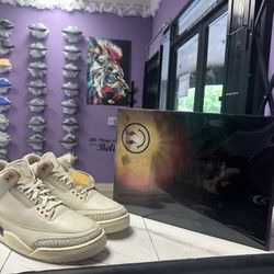 Jordan 3 J Balvin Sunset