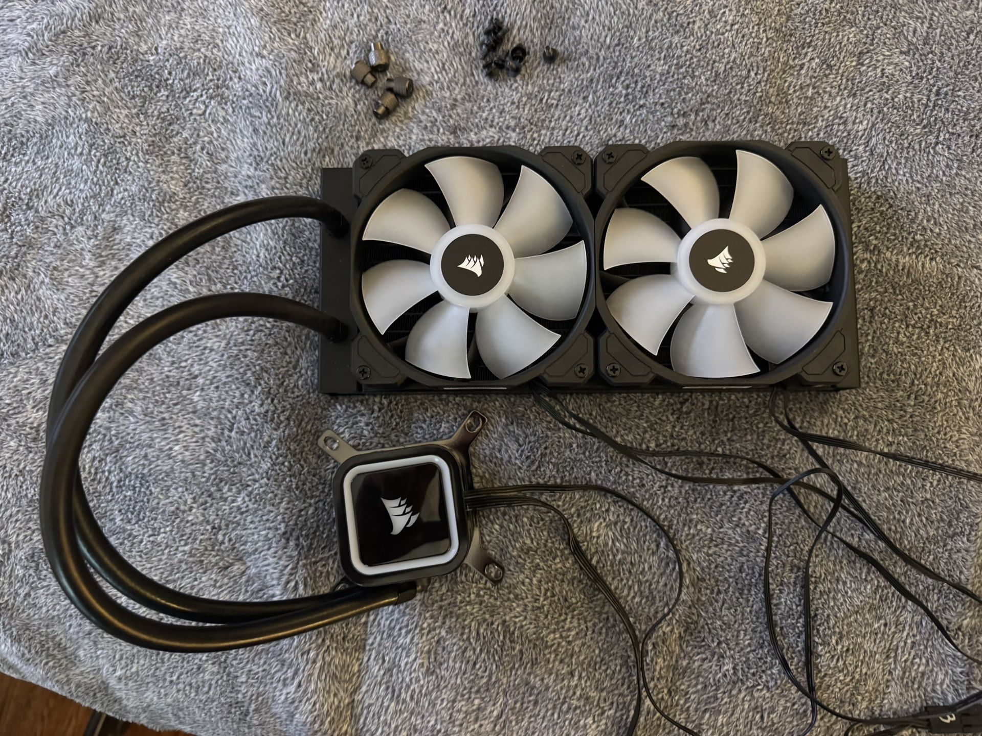Corsair H100x RGB Elite Liquid CPU Cooler For Desktop