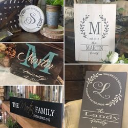 Custom made signs