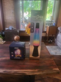 Inno Twister Tornado Lamp & Urban Galaxy Lamp Bundle