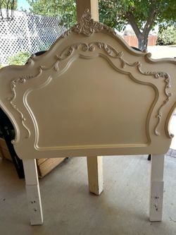 Cinderella Antique white headboard