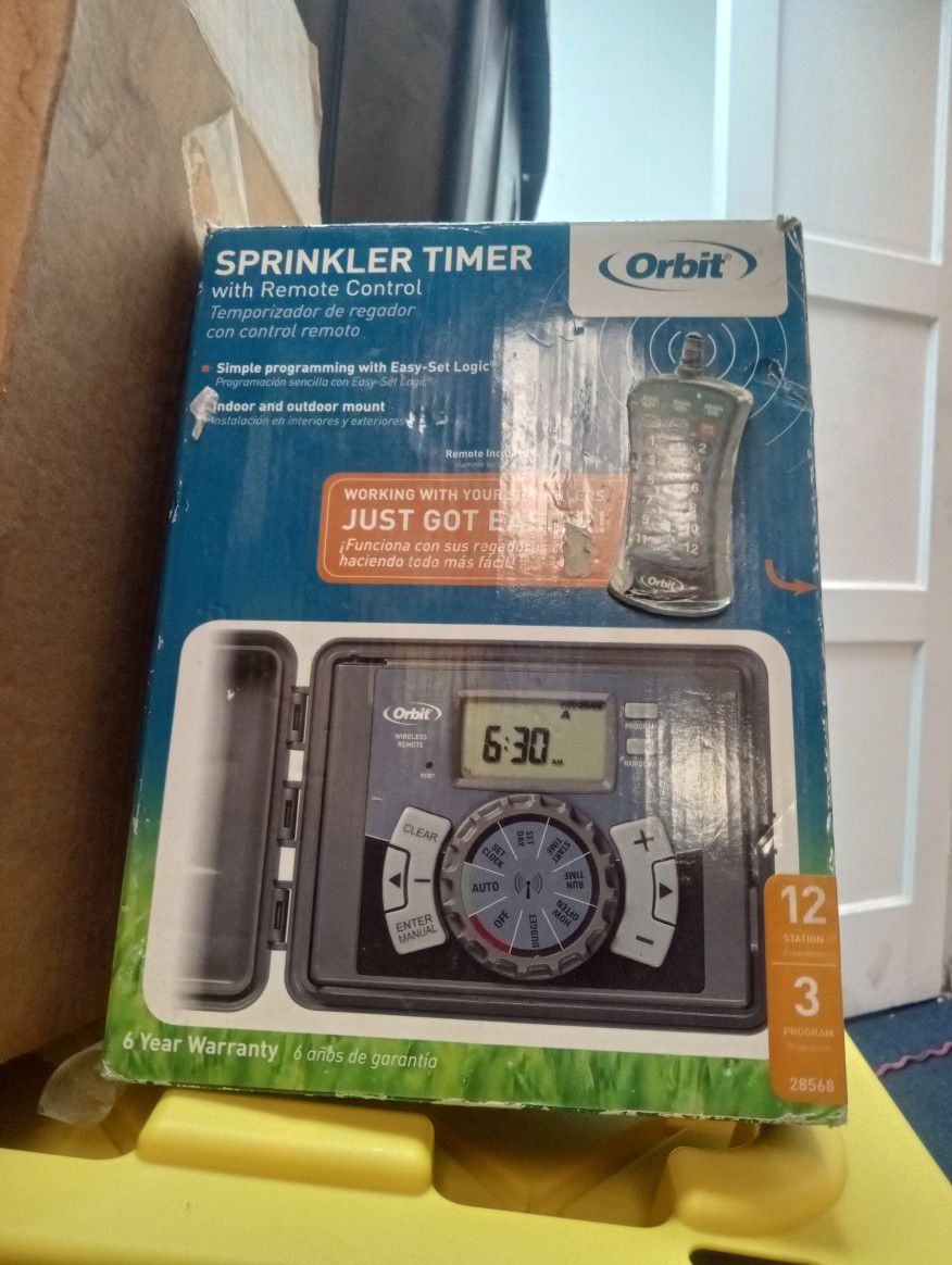 Orbit Sprinkler Timer With Remote 