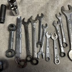 Various Wrenches Standard & Metric 
