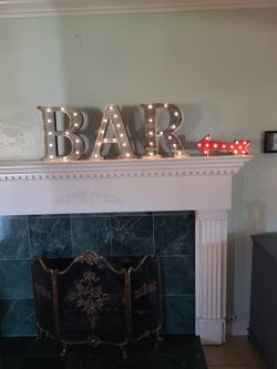 Sheet Metal Letters With Light's