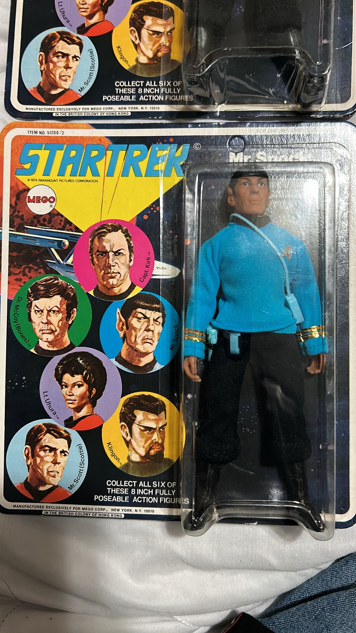 1974 Vintage Mr.Spock Action Figure