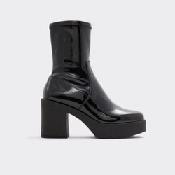 ALDO Patent Ankle Boots - Upstep Size 7.5