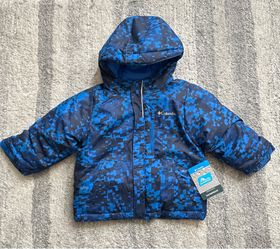 Columbia blue waterproof jacket for boys toddler size 2T