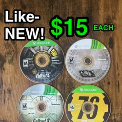 ☢️ Like-NEW Fallout Games for Xbox ($15 Each) ☢️
