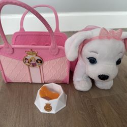 Disney Princess Style Collection Puppy And Tote