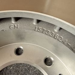 Genuine GM Front Brake Rotor - Brand New/Open Box