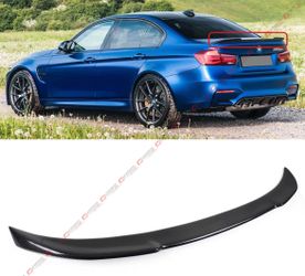 13-18 BMW F30 & F80 M3 CS Style Carbon Fiber Trunk Spoiler