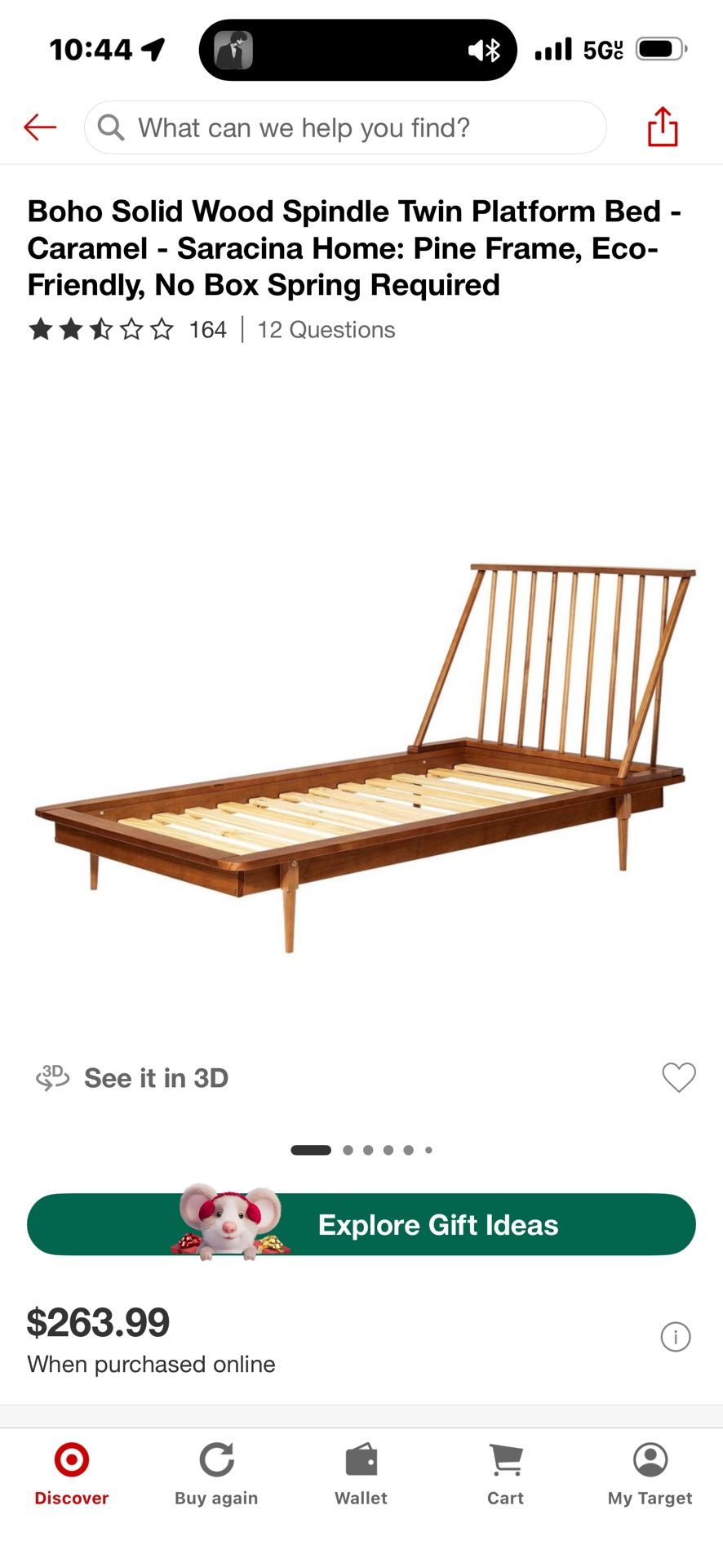Twin Platform Spindle Bed