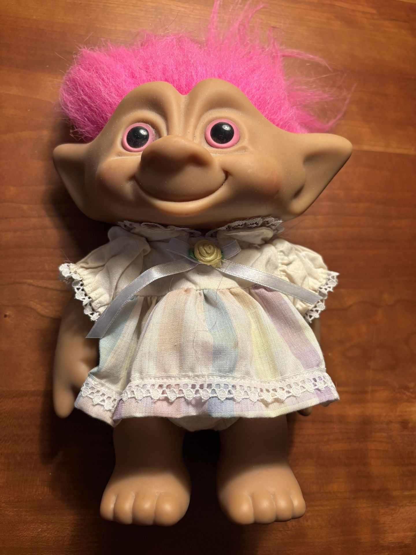Vintage Large Troll Doll