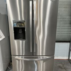 ✨ Whirlpool 3-Door Refrigerator – Great Condition! ✨