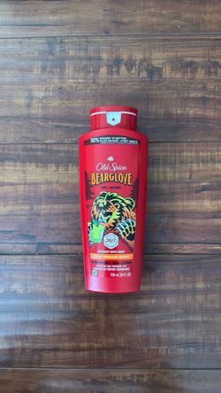 Old Spice BEARGLOVE  Body + Face Wash; Legendary Scent Boost: Crisp Orchard Scent; 24 oz