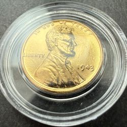 24k Gold Plated Coins