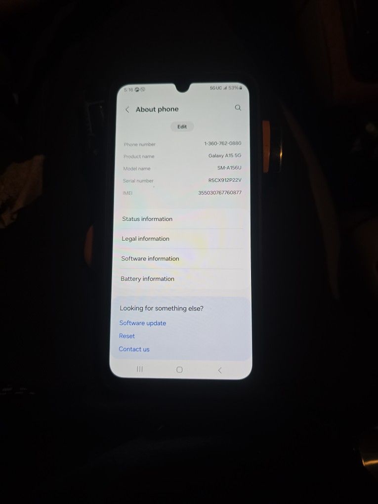 Samsung A15 Provider Metro Pcs