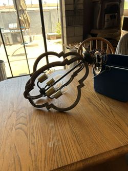 Two Chandeliers Oil Rubbed Bronze