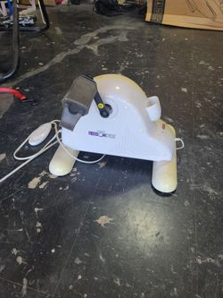 Electric under the desk bike
