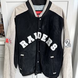 Vintage Raiders Jacket Large