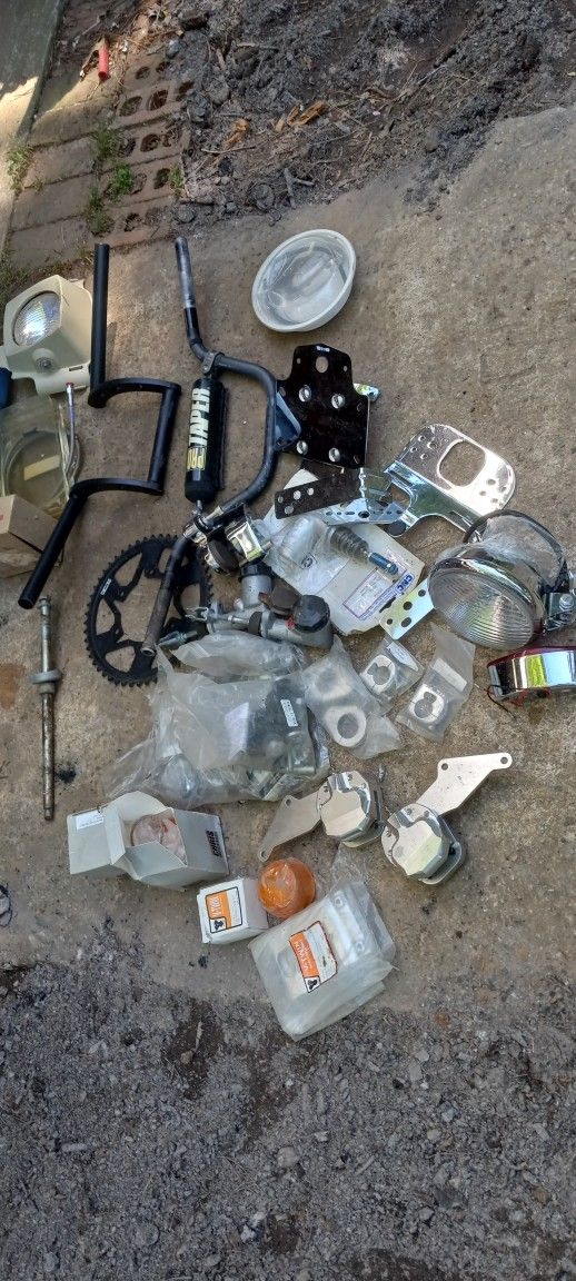 Motorcycle Parts Asking 100$ For All.