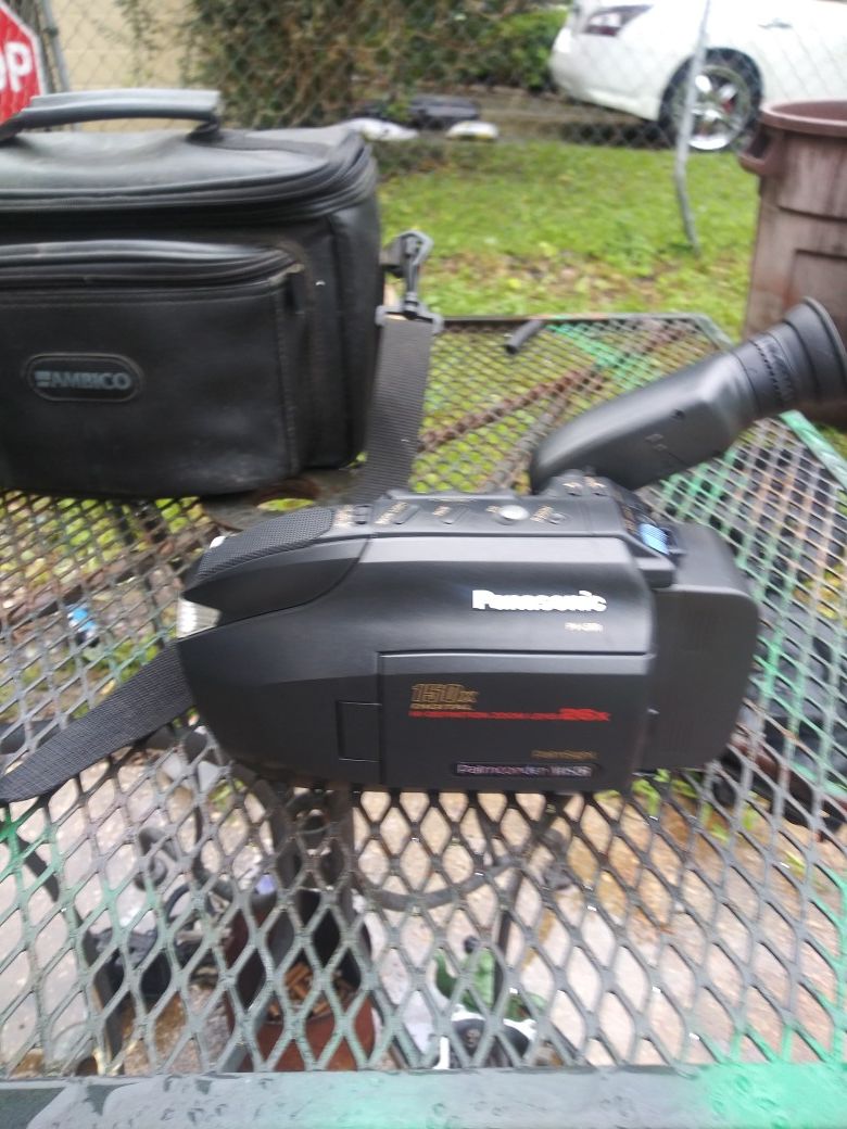 Panasonic camcorder VHS