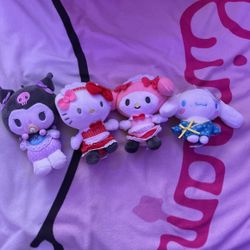 mini sanrio plushies