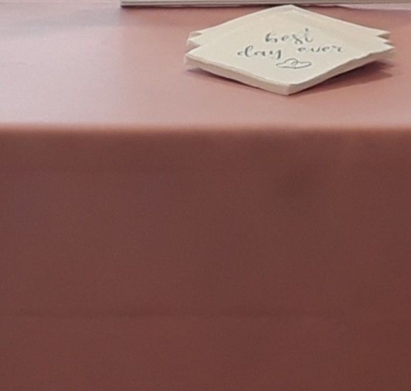 Dusty Rose 54" X 54" Tablecloth (Sold Separately)