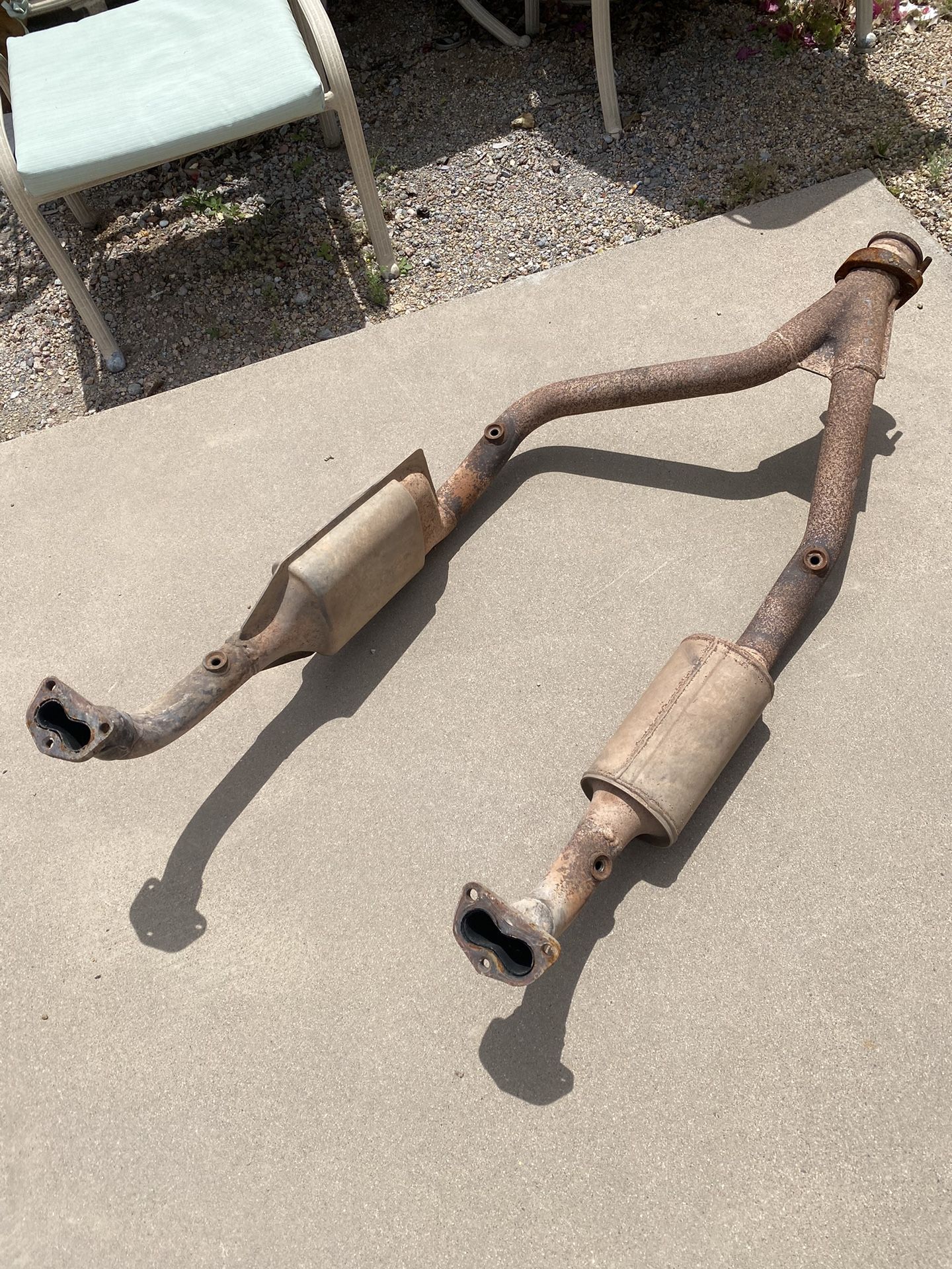 Land Rover D90 Exhaust 