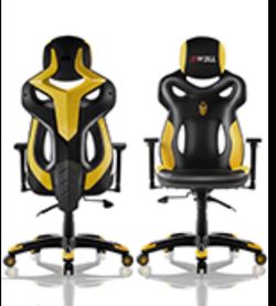 EDWELL 4D Racing Gaming Chair Adjustable PU Leather Office Chair