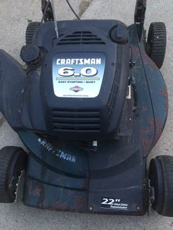 CRAFTSMAN 6.0 HP