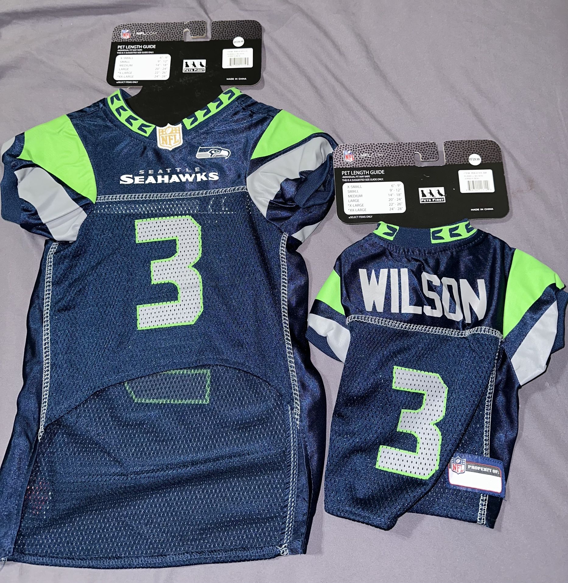 Dog Jersey Size Small & Large