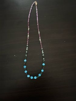 Gemstone necklace