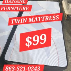 Brand New Twin Mattress  $99