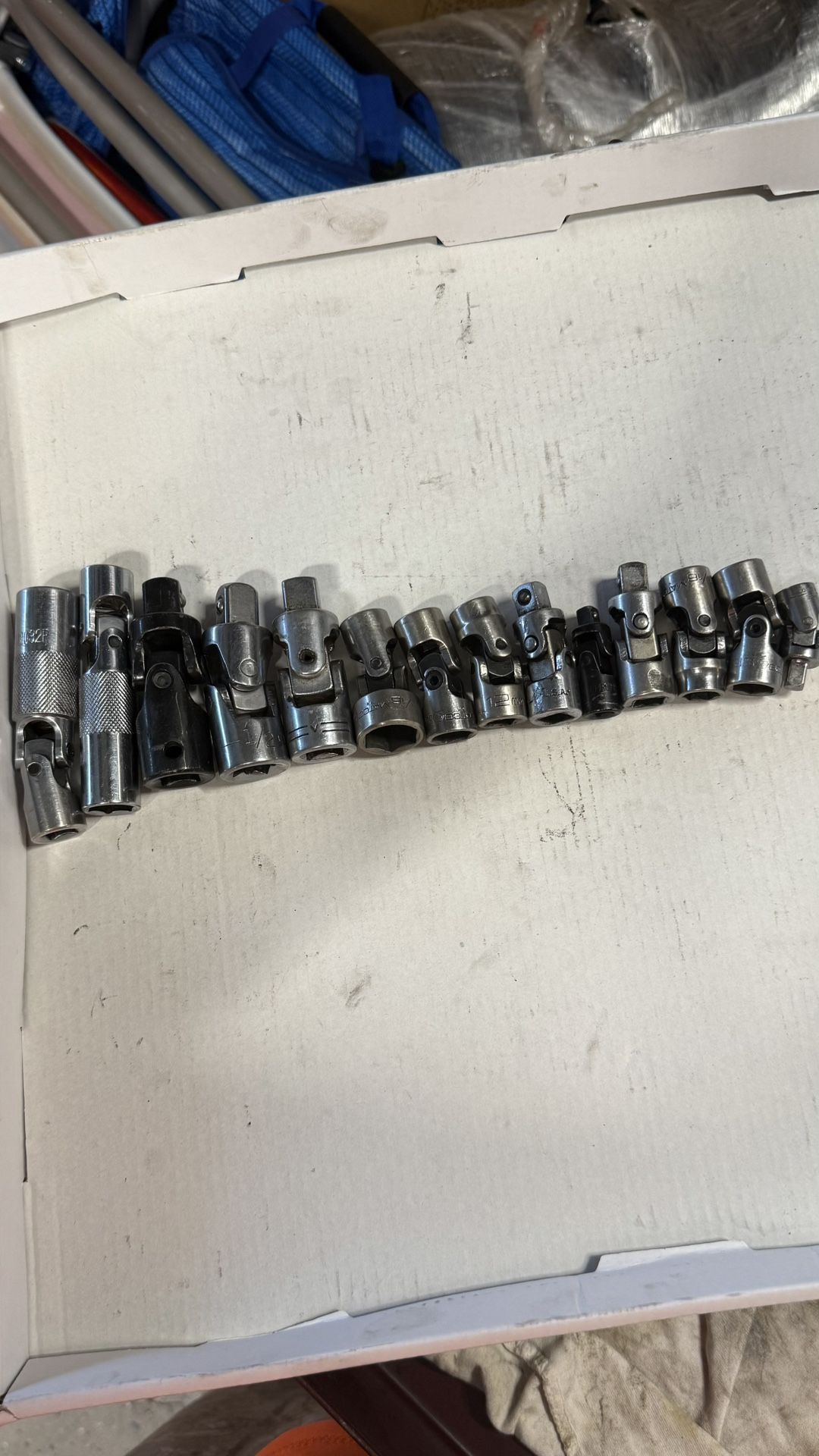 Universal Swivel Sockets In Different Sizes And Brands