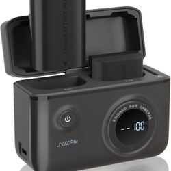 2600mAh LP-E6NH Battery and Fast Type-C Charger for Canon EOS