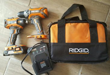 New Ridgid 3 speed impact and drill