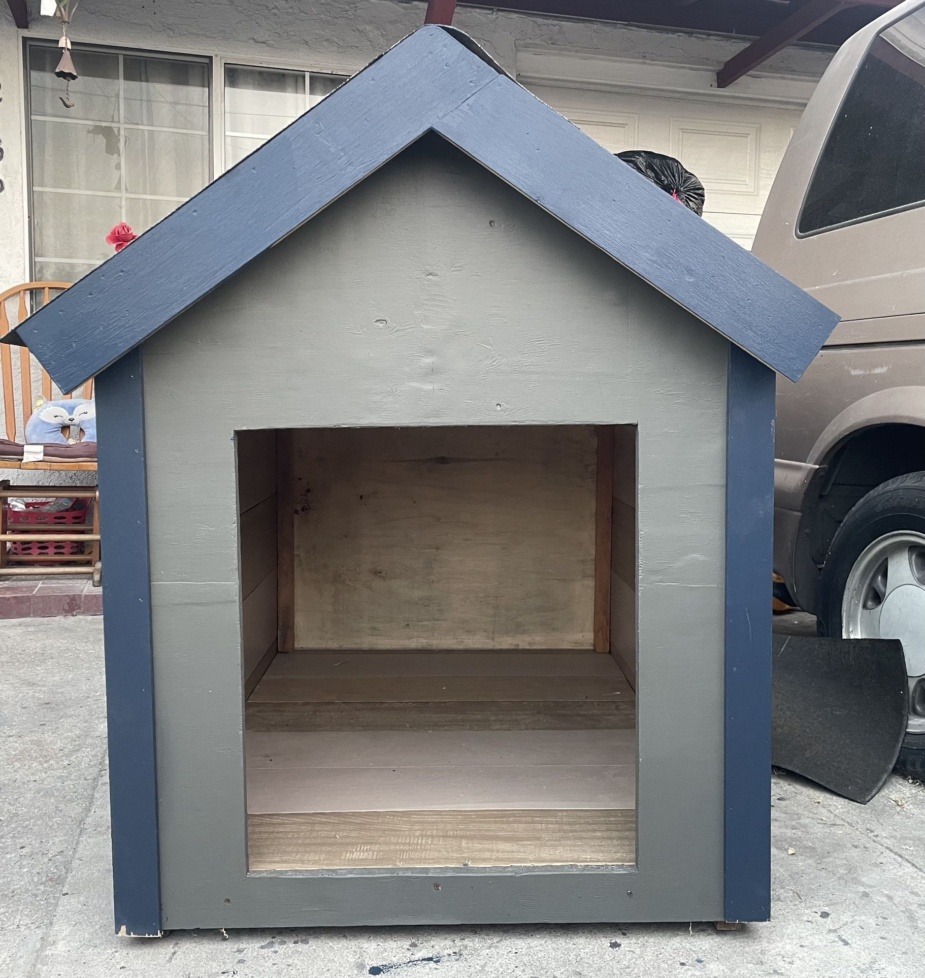 Dog House Hand Made Casa Para Perros Grande Large Dog Size Grande Dog Houses